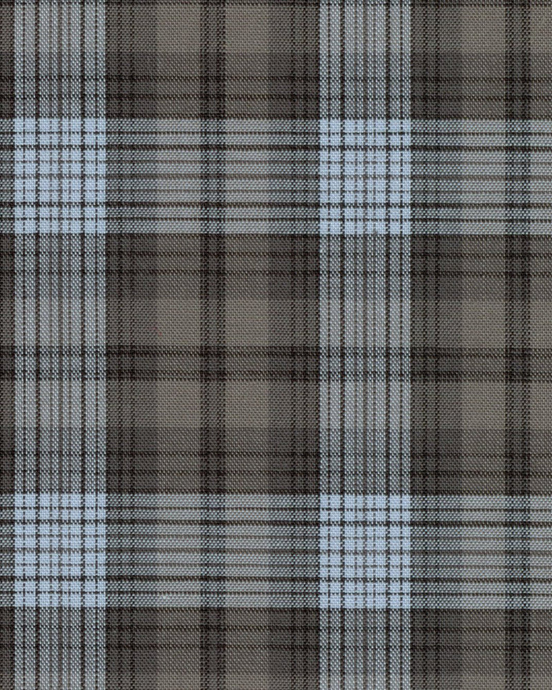 Summer Brown Grey Plaid