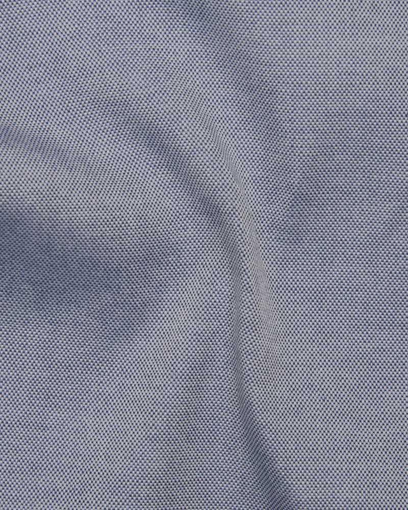 Navy Pinpoint-Oxford
