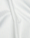 Zegna weißer Twill mit hellblauen Haarstreifen