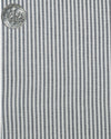 Schwarzes Kleid Streifen Oxford