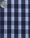 Tatersall bleu marine
