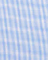 The Finest - Blue Micro Gingham Twill 300/4