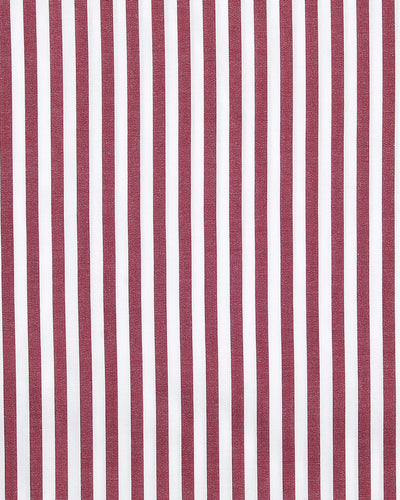 Maroon Red Stripes Shirt