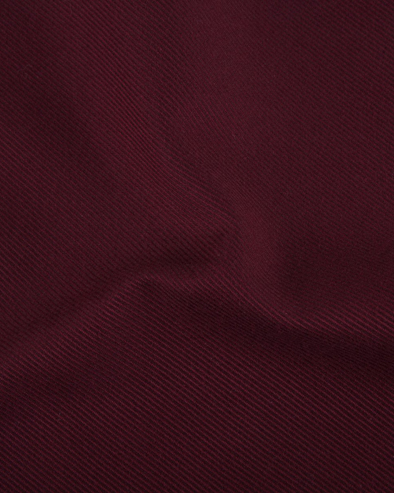 Kastanienbrauner Baumwoll-Twill