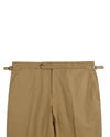 Anzughose aus goldenem Khaki-Twill