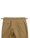 Anzughose aus goldenem Khaki-Twill