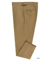 Anzughose aus goldenem Khaki-Twill