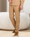Goldene Leinenhose