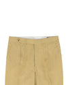 Goldish Yellow Linen Dress Pant