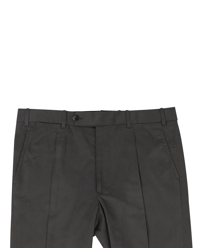 Hose aus grauem Twill