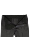 Hose aus grauem Twill