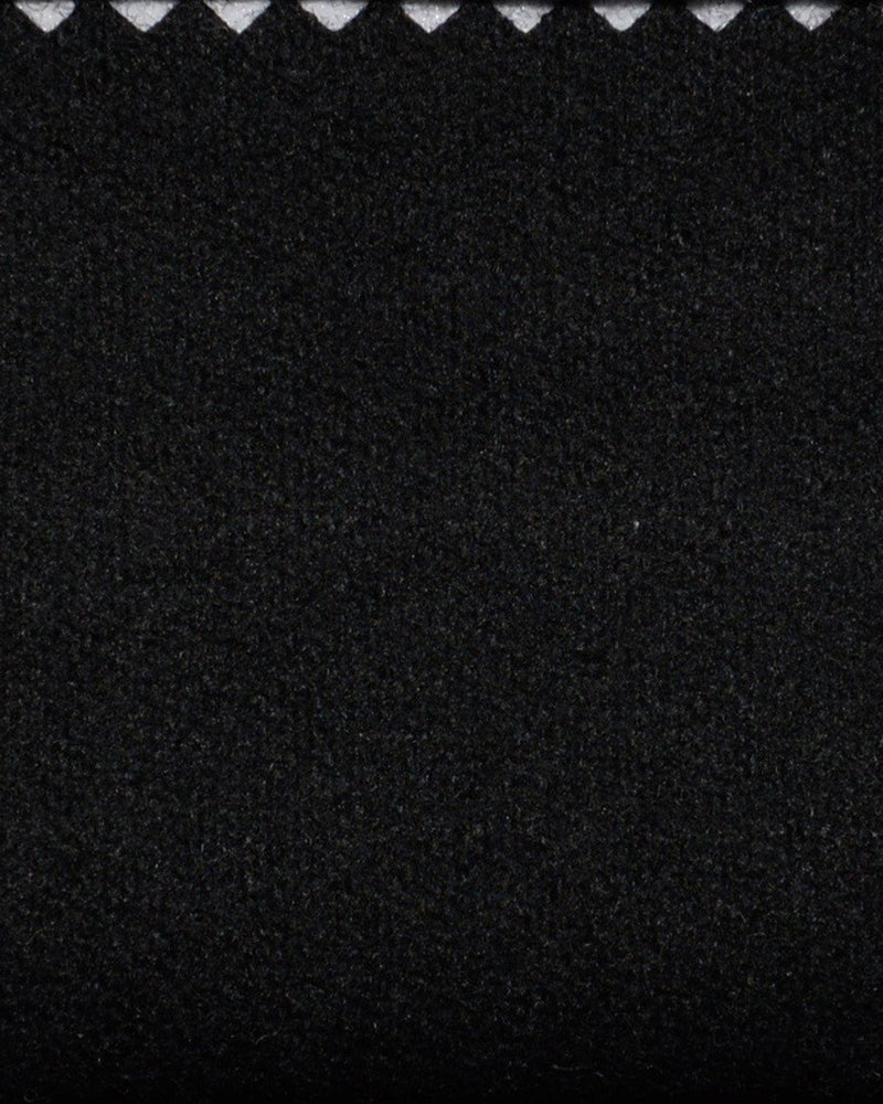 Flanelle noire classique en laine peignée Holland Sherry