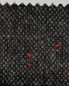 Holland & Sherry Tweed Wool Black & Grey With Red Point Tweed Point Tweed