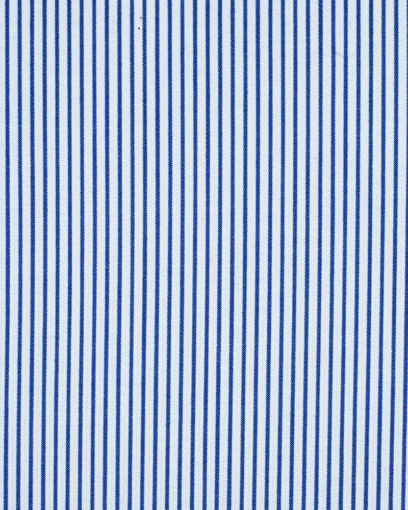 Luxire Privilege Collection Blaue Streifen auf Weiß