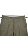 Dugdale Olive Wollflanell-Anzughose