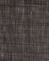 Dunkelbrauner Leinen-Chambray