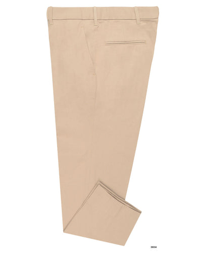 Chino en sergé beige clair