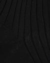 Bresciani  Cotton Rib Socks-Nero