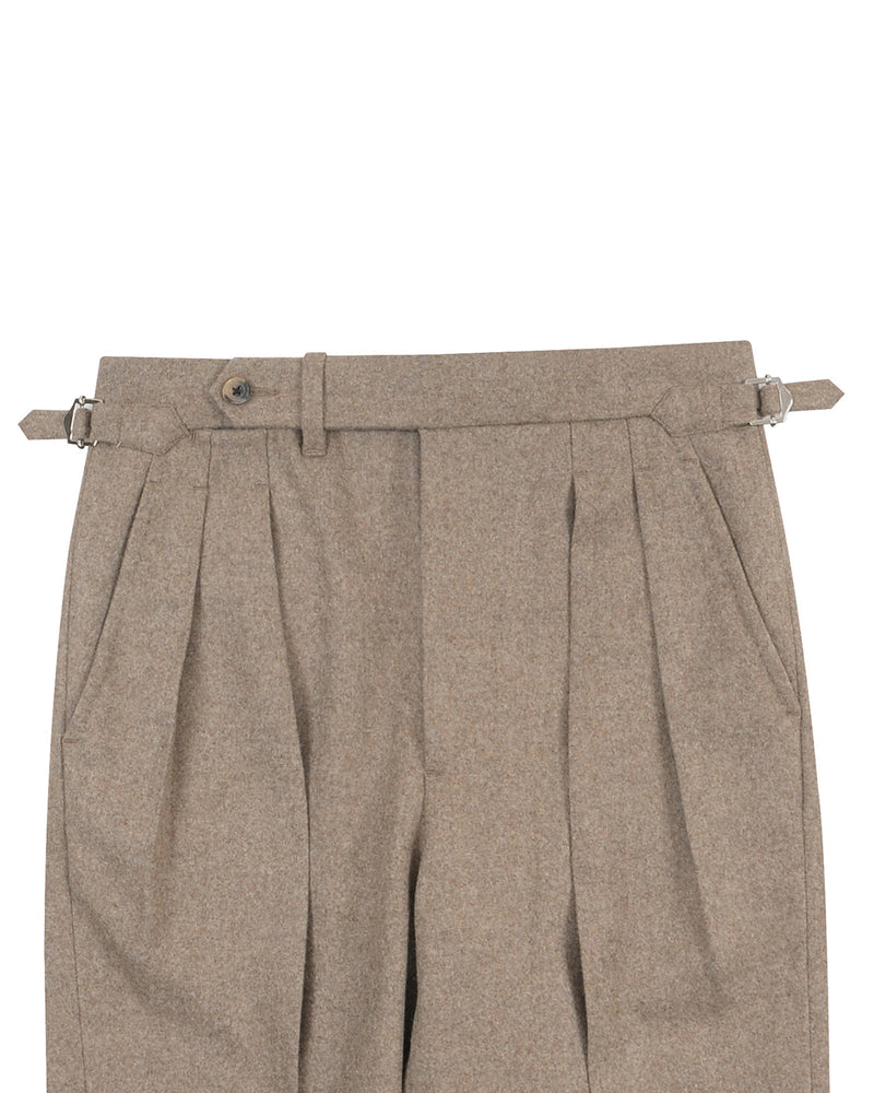 Minnis Flannel: Rehbraune Twill-Hose