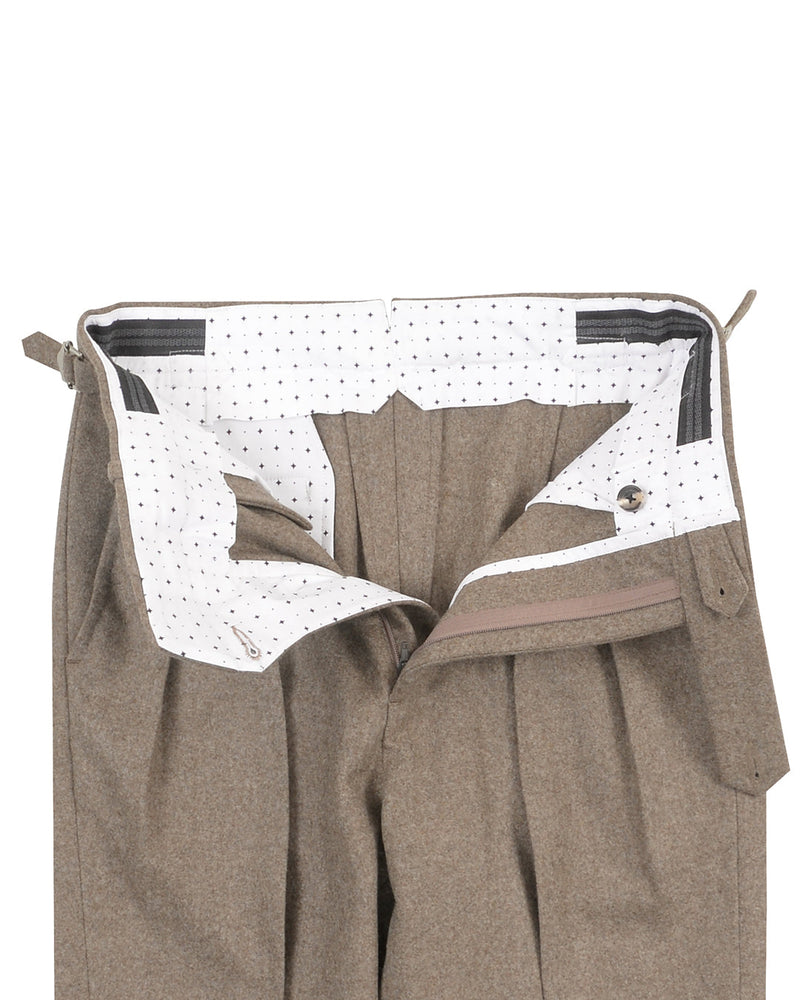 Minnis Flannel: Rehbraune Twill-Hose