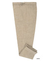 Molloy Herringbone Donegal Tweed Hose - Hellbraun