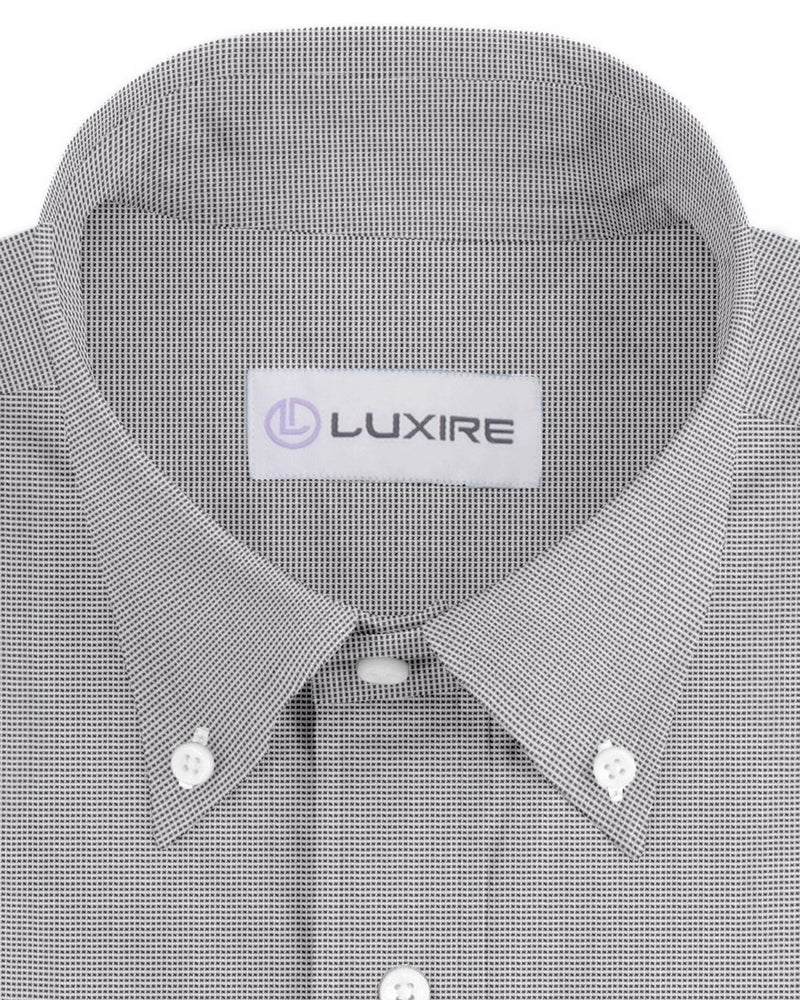Luxire Presto: Monti Black &amp; White Nailhead Checks