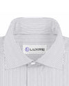 Luxire Presto: Monti White & Black Pin Stripes