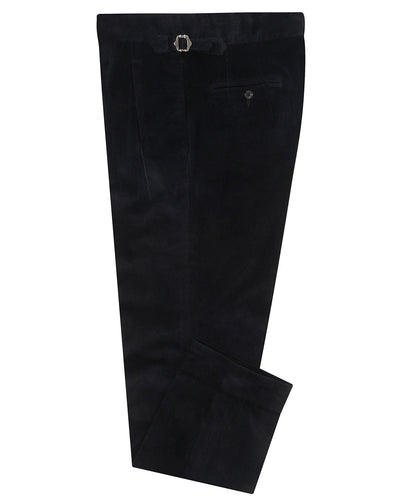 Midnight Black Corduroy 20 Wale