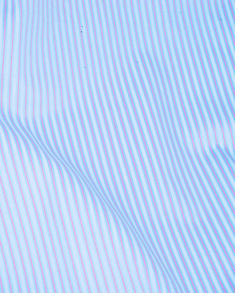 Luxire Privilege Collection Dezente Streifen auf Blau