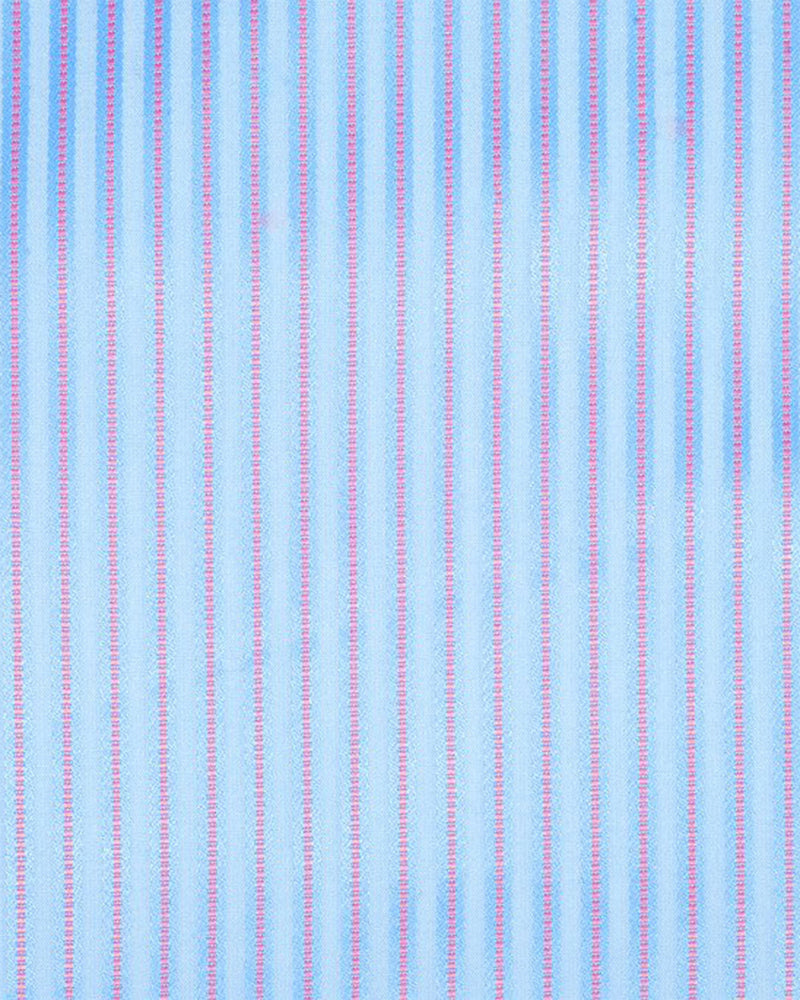 Luxire Privilege Collection Dezente Streifen auf Blau