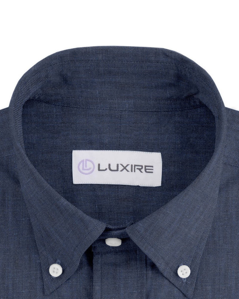 Luxire Presto: Cornflower Blue 100% linen Shirt