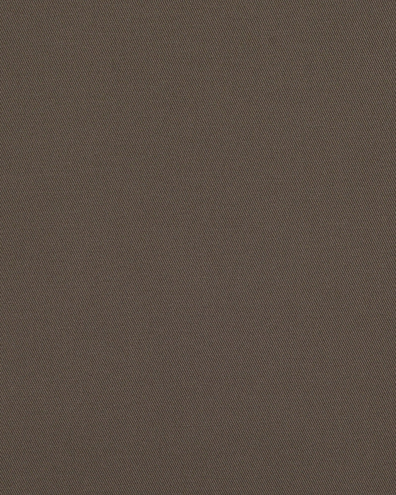 Biberbraune Twill-Chino