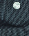 Noragi in Textured White on Phantom Black Stripes