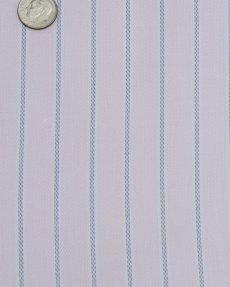 Monti Pale Pink Stripes Royal Oxford