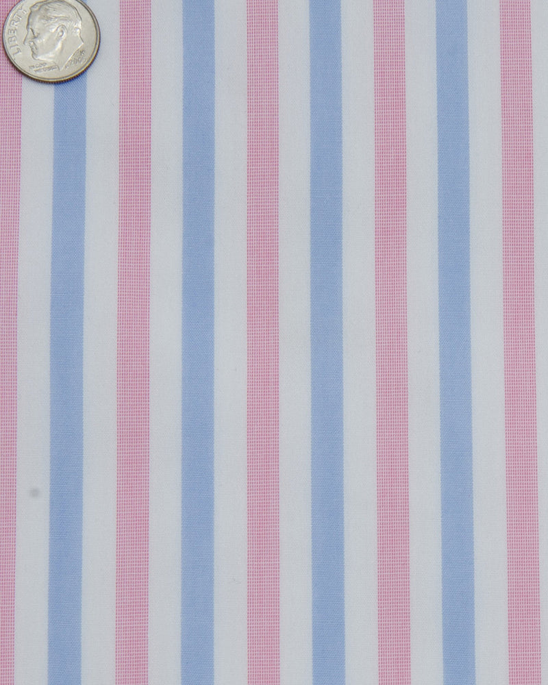 Monti Pink Blau Weiß Candy Stripes