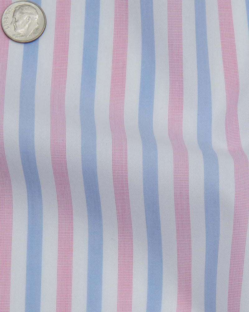 Monti Pink Blau Weiß Candy Stripes