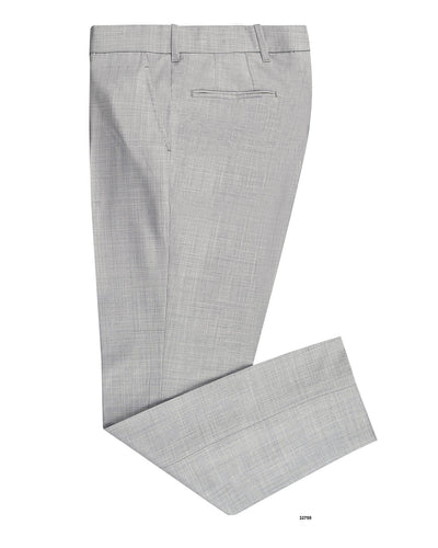 VBC 100 % laine : sergé gris clair
