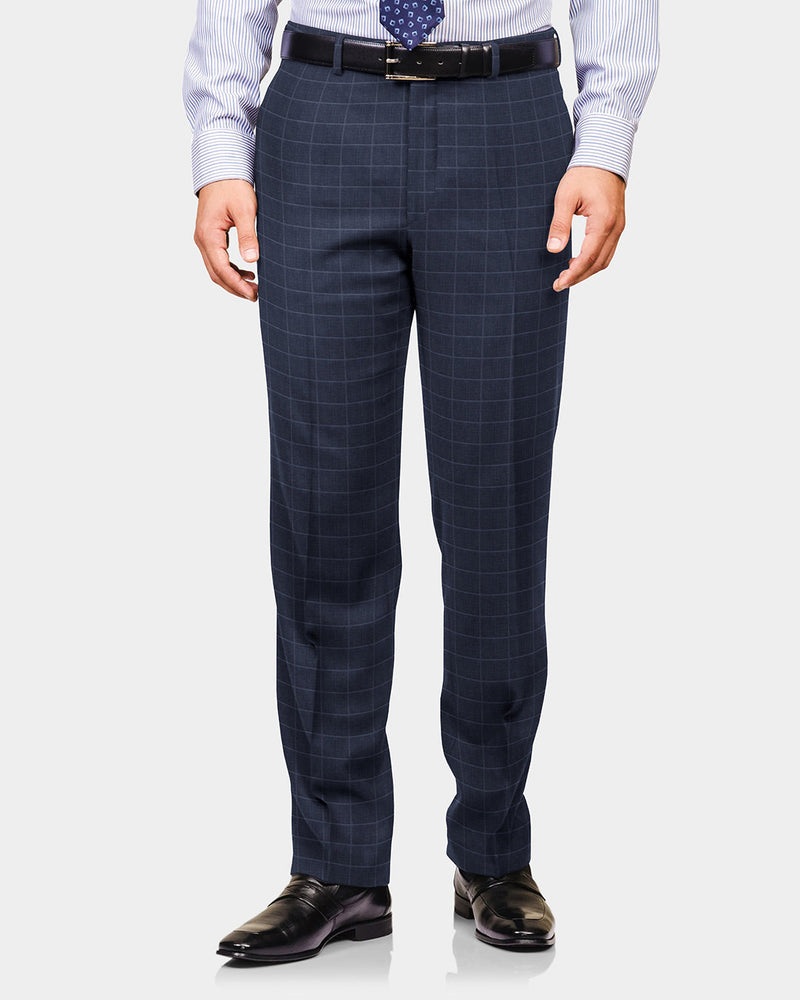 Loro Piana: Dunkelblaue Fensterscheibe