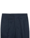 Marineblaue einfarbige Chino