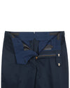 Marineblaue einfarbige Chino
