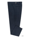 Marineblaue einfarbige Chino