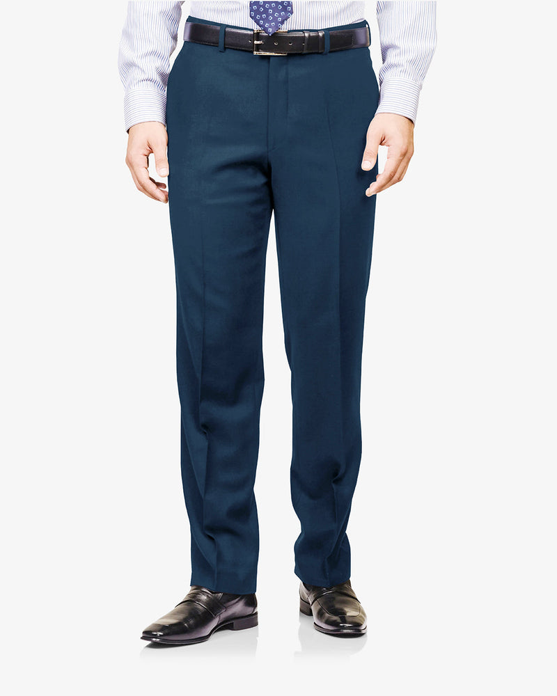 Marineblauer Twill Dehnbare Chino