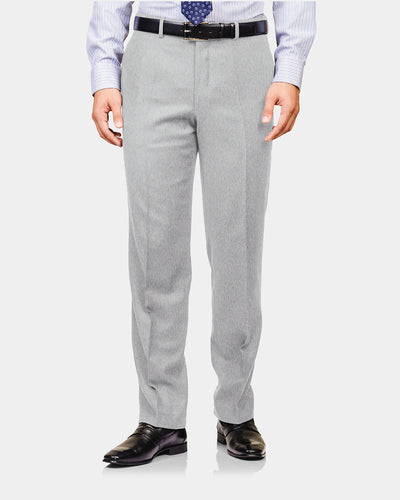 Light Grey Cotton Dress Pants