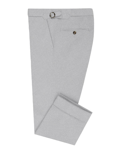 Light Grey Cotton Dress Pants