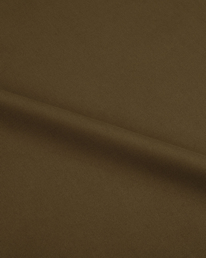 Dacota Soft Dark Brown Stretch Twill Pants