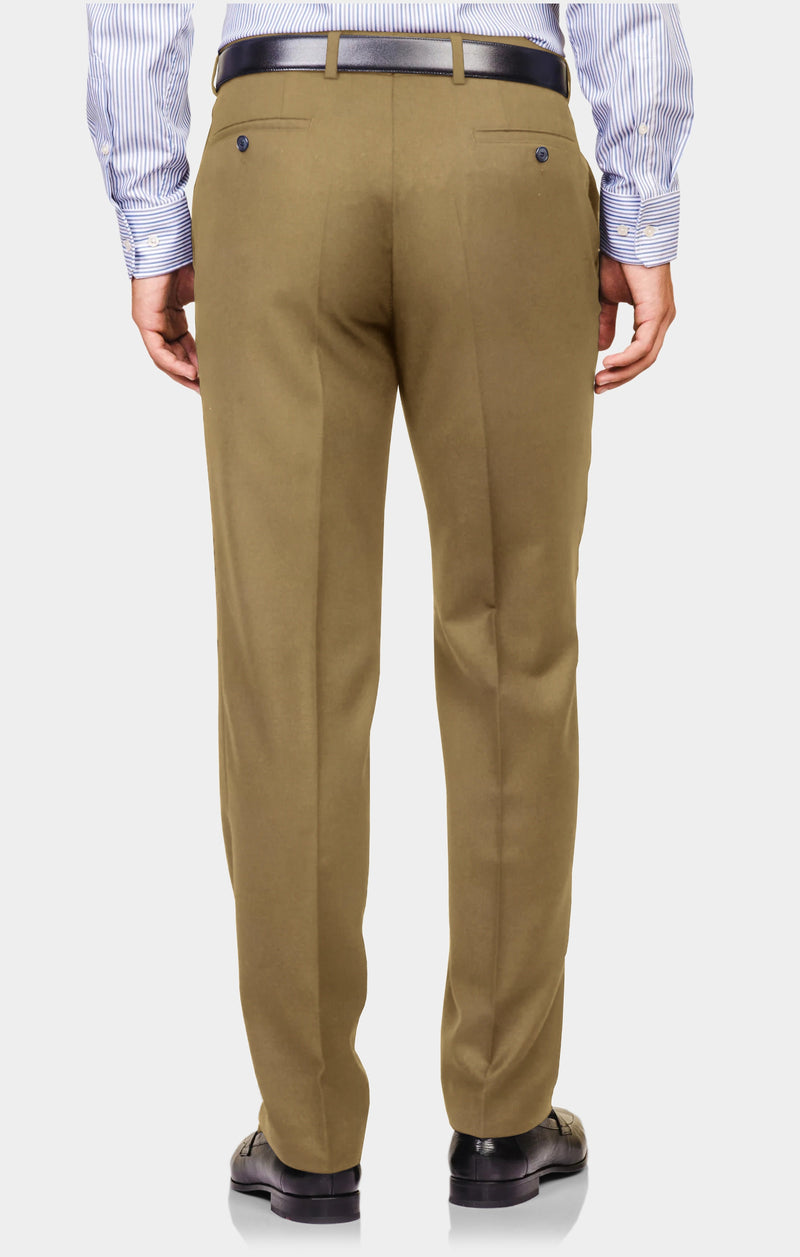Goldene Khaki-Twill-Hose