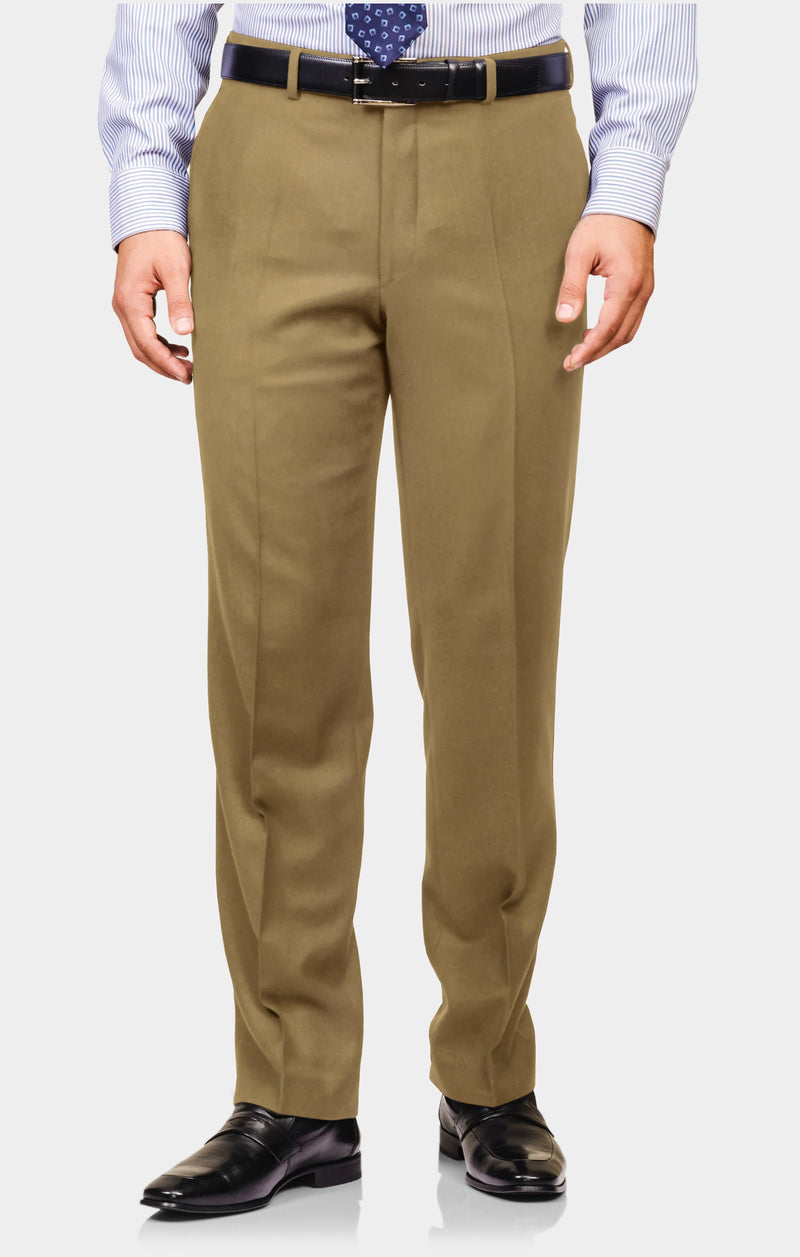 Goldene Khaki-Twill-Hose