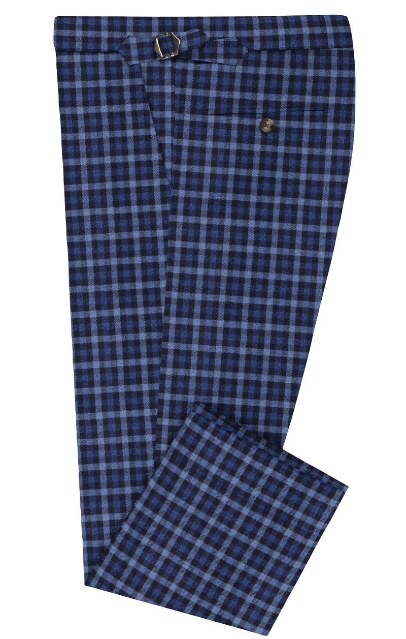 VBC Twill-Hose mit blauen und schwarzen Karos