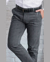 EThomas Shark Shine Silver Windowpane Checks