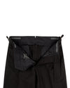 Dugdale Royal Classic: Schwarzer Twill mit braunen Nadelstreifen